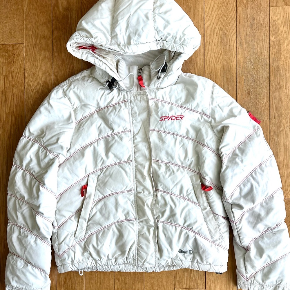 Spyder Kids Snowy White Puffer Jacket